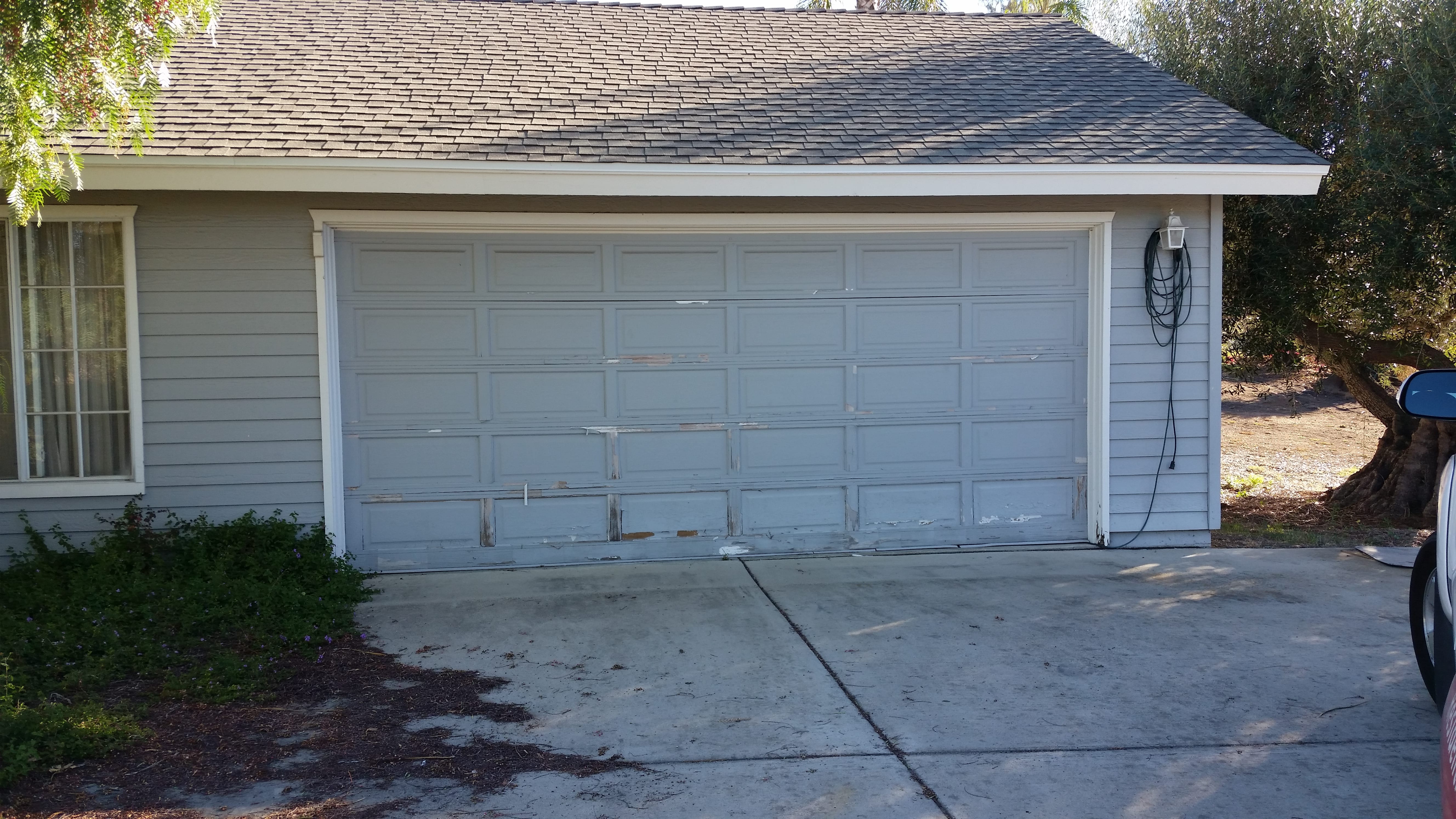 Unique Vinyl Garage Door Replacement Panels with Simple Decor