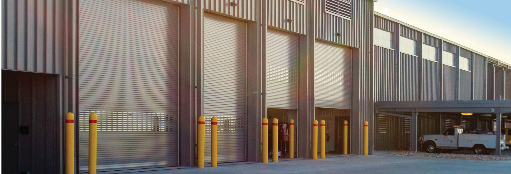 Rolling Service Doors Model 625, Tan Finish, Fenestration Windows Rolling Steel Doors, Overhead Door Co. of SoCal™ San Diego